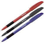 Шариковая ручка Metallic Pro синяя, 0.7 мм, грип CBp_70753