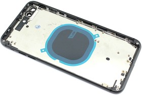 Задняя крышка (корпус) в сборе с рамкой для Apple iPhone 8 Plus, black