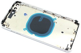 Задняя крышка (корпус) в сборе с рамкой для Apple iPhone 8 Plus, white