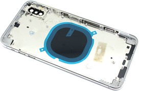 Задняя крышка (корпус) в сборе с рамкой для Apple iPhone Xs Max white
