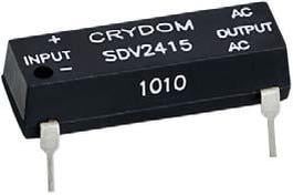 Фото 1/3 SDV2415R, Solid State Relays - PCB Mount PCB DIP SSR, 240VA C/1.5A, 3.5-10VAC