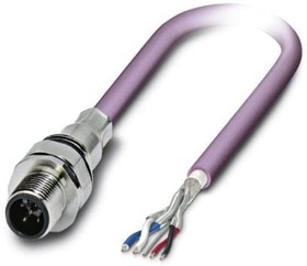 Фото 1/2 1525636, Sensor Cables / Actuator Cables SACC-EC-M12FS-5C ON-M16/1.0-920