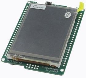 MIKROE-1101, Development Boards & Kits - ARM MIKROMEDIA STM32 M3 WITH STM32F207VGT6