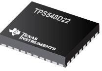 TPS548D22RVFR, Switching Voltage Regulators 1.5-V to 16-V, 40-A synchronous SWIFT™ buck converter with differential remote sense 40-LQFN-CLI