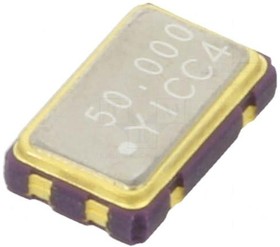 OSC50M-3.3/S5, Генератор: кварцевый; 50МГц; SMD; 3,3В; ±100ppm; -10?70°C