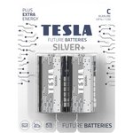 8594183392370, Батарейка TESLA Silver+ (C, 2 шт)
