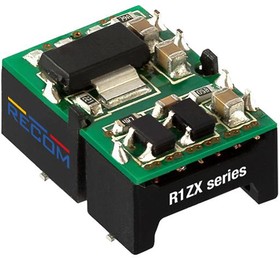 R1ZX-0505/HP-TRAY, DC/DC Conv 5 5V 0,2A 1W 2kV