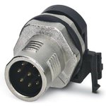 1437012, Circular Metric Connectors MALE 8-POLE A-CODED W/ SHIELD