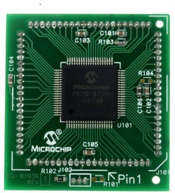 MA180020, Plug-In Evaluation Module for PIC18F87J11 Microcontroller