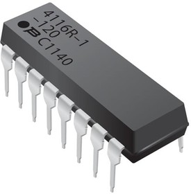 4116R-1-183LF, Resistor Networks & Arrays 16pin 18Kohms Isolated Low Profile
