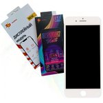 (iPhone 7 Plus) Дисплей для iPhone 7 plus, в сборе с тачскрином, белый, прокладка-абсорбер; ZeepDeep PREMIUM