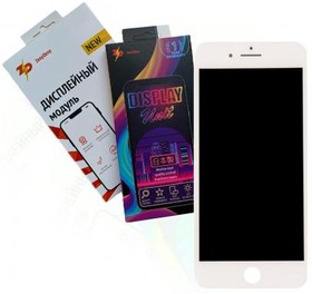 Фото 1/2 (iPhone 7 Plus) Дисплей для iPhone 7 plus, в сборе с тачскрином, белый, прокладка-абсорбер; ZeepDeep PREMIUM
