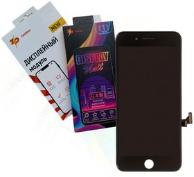 Фото 1/2 (iPhone 7 Plus) дисплей в сборе с тачскрином ZeepDeep PREMIUM для iPhone 7 plus, черный + прокладка-абсорбер