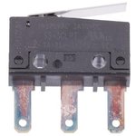 SS-3GLPT, Basic / Snap Action Switches 3A Hinge Lever #110 QC terminals