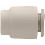 KQ2C04-00A, Brass, PBT, PP, Stainless Steel Cap for 4mm