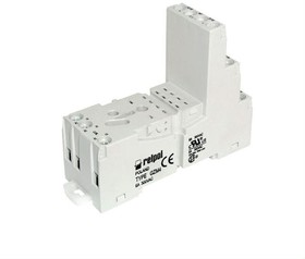 Фото 1/6 GZM4-gray, 14 Pin 300V ac DIN Rail, Panel Mount Relay Socket, for use with R4N Series Relay