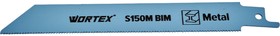 Фото 1/4 Полотно для сабельной пилы по металлу S150M 150 мм SSB1518B0018