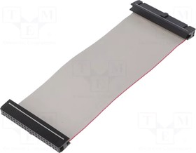 Фото 1/3 FC40300-0, Шлейф с разъемами IDC, 40x28AWG Ш.шлейфа 1,27мм, 0,3м