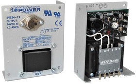 IHB24-1.2, Linear Power Supplies +24V 1.2A Made in the USA