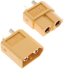 FIT0587, DFRobot Accessories High Quality Gold Plated XT60 Male &amp; Female Bullet Connector