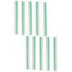 FIT0084-G, DFRobot Accessories 10 Pcs 40 Pin Header Straight Green