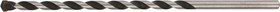 Фото 1/3 34552, Сверло победитовое ударное, цилиндрический хвостовик (для бетона, кирпича) 8х200 мм