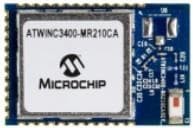 Фото 1/2 ATWINC3400-MR210CA131, Multiprotocol Modules ATWINC3400 802.11 b/g/n + Bluetooth 5 Module Chip Antenna