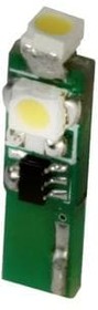 LEFW-F12, LED Replacement Lamps - Based LEDs Warm White 12V DC T-1 3/4 Wedge Base