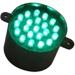 MP002077, Модуль светодиода, 21 LEDs, MP Traffic Light, Зеленый, 12 В, Круглый