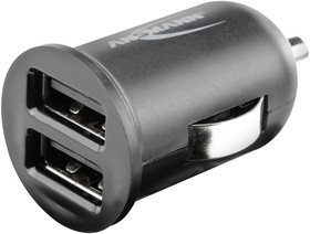 1000-0023, In Car USB Charger, 1 Порт, USB Типа A, 12В, 24В, 2.4A