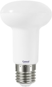General Лампочка Светодиодная E27 8Вт 230В 620Лм 2700К Теплый белый свет Рефлектор 650900 GLDEN-R63-8-230-E27-2700