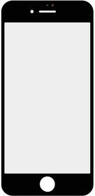 Фото 1/2 Стекло + OCA в сборе с рамкой для iPhone 7 олеофобное покрытие (черный)