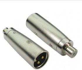 Фото 1/2 AV Adapter, Female RCA to Male XLR