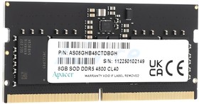 Оперативная память 8Gb DDR5 4800MHz Apacer SO-DIMM (FS.08G2A.RTH)
