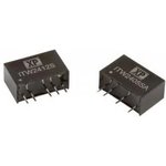 ITW1224SA, Isolated DC/DC Converters - Through Hole DC-DC, 1W, 2:1 INPUT SIP