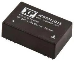 JCB0312S24, Isolated DC/DC Converters - Through Hole DC-DC CONVERTER, 3W, SINGLE O/P