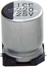 10SEV220M8X6.5, Aluminum Electrolytic Capacitors - SMD GENERAL PURPOSE ELECTROLYTIC CAPACITORS