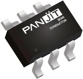 PJT7800_R1_00001, 20V 1A 150mOhm@4.5V,1A 350mW 2 N-Channel SOT-363 MOSFETs