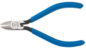 D257-4C, Pliers & Tweezers Diagonal Cutting Pliers, Electronics, Tapered Nose, Spring, 4-Inch