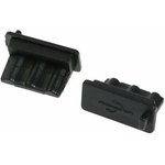 Rubber plug microUSB 01 black, Силиконовая заглушка для micro USB-разъема ...