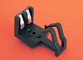 Фото 1/4 Battery holder for 9 V-battery, 1 cell, PCB mounting