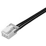 15137-0300, Rectangular Cable Assemblies Mini-Lock Cbl 2.5mm P F-F 50mm 3CKTS
