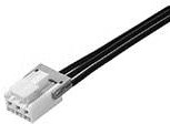 15137-0305, Rectangular Cable Assemblies Mini-Lock Cbl 2.5mm P F-F 450mm 3CKTS