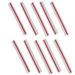 FIT0084-R, DFRobot Accessories 10 Pcs 40 Pin Header Straight Red
