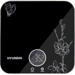 Кухонные весы электронные Hyundai HYS-KG421 макс.вес:5кг черный