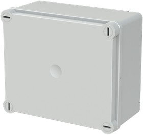 150956, Grey Thermoplastic Junction Box, IP65, 220 x 170 x 80mm