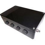 CEP261690PAU, CEP Series Black Polyester Junction Box, IP66, ATEX, 160 x 90 x 260mm