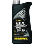 Масло моторное MANNOL 7701 O.E.M. for Chevrolet Opel 5W-30 синтетическое 1 л 1076