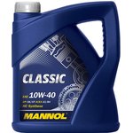 Масло моторное MANNOL Classic 10W-40 полусинтетическое 4 л 1101
