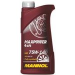 Масло трансмиссионное MANNOL MAXPOWER GL-5 75W140 синтетическое 1 л 1236